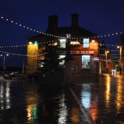 Commercial St. by night